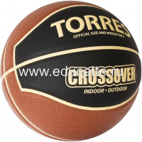 Мяч баскетбольный TORRES Crossover, р.7 Синт. кожа (полиуретан)