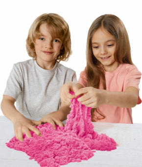Кинетический песок "Космический песок" 1 кг, розовый