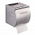Диспенсер для туалетной бумаги в стандартных рулонах, нержавеющая сталь, зеркальный, ЛАЙМА, 605047