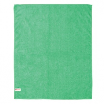 Тряпка для мытья пола из микрофибры, СУПЕР ПЛОТНАЯ, 70х80 см, зелёная, ЛАЙМА, 603931