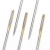 Иглы швейные для гобелена, d = 1,1 мм, 4,3 - 4,8 см, с золотым ушком, 6 шт